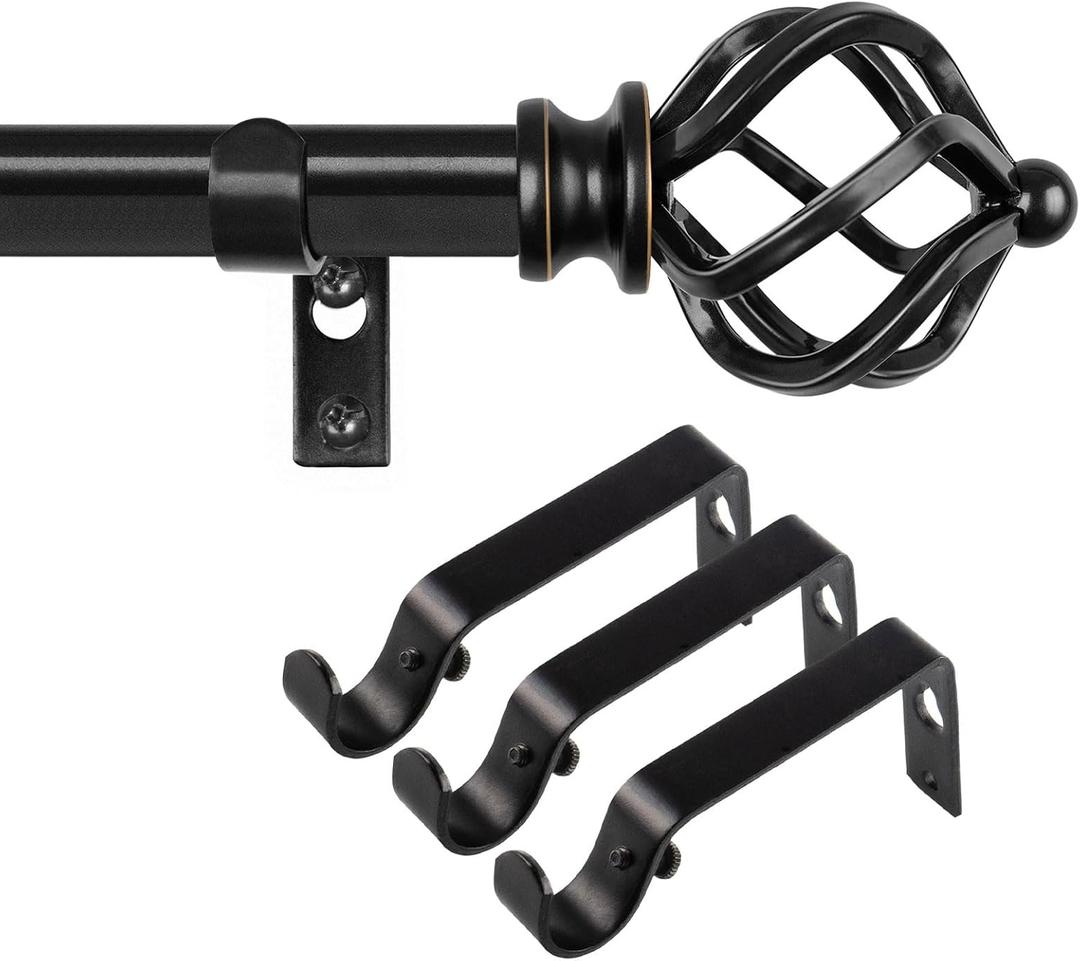 KAMANINA Bundle 32-58" Curtain Rod