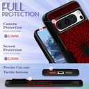 3 x for Google Pixel 8 Pro Case Women - Cute Girls Boys Cover Cool Kawaii Aesthetic Unique Design Red Heavy Duty Protective Shockproof Military Grade Teens for Google Pixel 8 Pro Phone Cases