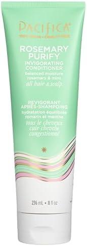 Pacifica Conditioner – Rosemary Purify Invigorating Conditioner with Hydrating Jojoba & Cooling Mint for Balanced Moisture, Sulfate-Free, Vegan & Cruelty-Free, 8 oz