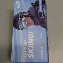 findway Ski Goggles OTG - Over Glasses Snow/Snowboard Goggles for Men, Women & Youth - 100% UV Protection (A1-white Silver Vlt 10%)