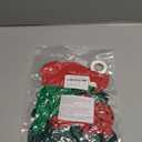 60pcs Watermelon Balloons 12inch with Red Dark Green Balloons for Watermelon Birthday One in a Melon Party Decorations