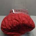 CozyLux Queen Comforter Set Dark Red Seersucker 7 Pieces Bed in a Bag Queen Comforter Set with Sheets, Luxury Soft Bedding Set with Down Alternative Comforter, Sheets, Pillowcases & Shams All Seasons