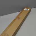 Decopolitan Fairbanks 26-48 Inch Adjustable Curtain Rod Set, 5/8 Inch Diameter- Dark Bronze