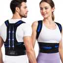 IYDoaMea Posture Corrector for Women and Men ( Order A Size Up ) Upgraded Back Brace Support, Adjustable Shoulder Straightener for Improving Back Posture, Relief for Upper and Lower Back, Lumbar, Neck, Shoulder Pain (2XL(43.3~49.2))