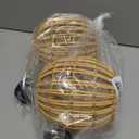 Solar Outdoor Lanterns, Hanging Rattan Lantern Handwoven Garden Lights Solar lamp Waterproof for Outside, Idea for Yard Gazebo Patio Pergola Pathway Front Porch Decor, 2 Pack