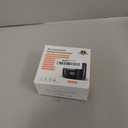 Wrist Blood Pressure Monitor with Led Touch Screen -Adjustable Wrist Blood Pressure Cuff from 5.1 inches to 9.3 inches,Rechargeable Wrist bp Monitor with 99x2 Reading Memory and Carrying Case(Orange)