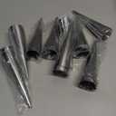 EUICAE Cream Horn Molds 5-inch Large Size Cream Horn Forms Pack of 16