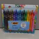 BIC Gelocity Quick Dry Ocean Themed Gel Pen Set with Fast-Drying Ink and Retractable Design, 16-Count in Assorted Ink