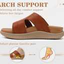 KuaiLu Womens Sandals Khaki Beige Size 8
