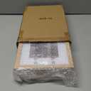 KINLINK 8x10 Picture Frame Wood Grain Set of 4, Wooden Photo Frames Matted 5x7 with Plexiglass for 5x7 with Mat or 8x10 without Mat for Table and Wall Display