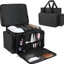 Baking Supplies Storage Case,Cake Decorating Storage Baking Supplies Organization for Bakers/Pastry Chefs,Cupcake Cookie Decorating Kit Organizer for Beginners and Cake Lovers