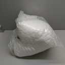 Cooling Side Sleeper Pillow for Neck and Shoulder Pain, Luxury Shredded Memory Foam Curved Bed Pillows for Sleeping Set of 1- Adjustable Queen Size- Washable Cover Crescent White