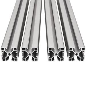 4PCS T Slot 4040 Aluminum Extrusion Profile 78.7'',European Standard Anodized Linear Rail for 3D Printer Parts and CNC DIY 2000mm Silver