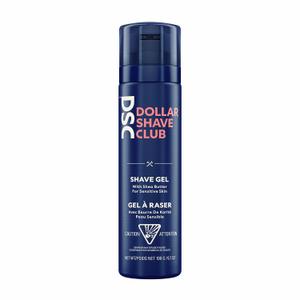 Dollar Shave Club Shave Gel For Supreme Glide and Moisture Shea Butter & Aloe Shaving Gel for Sensitive Skin 6.7 oz