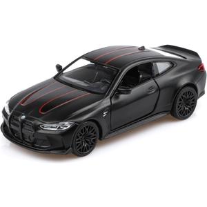 1/36 Scale BMW M4 Diecast Model Cars,Pull Back Vehicles BMW Toy Cars,Cars Gifts for Boys Girls(Black)