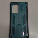 FNTCASE for Samsung Galaxy Note-20-Ultra Case: Military Grade Drop Proof Protection Phone Cover with Kickstand | Heavy Duty Shockproof Matte Textured Note20 Ultra 4G 5G Cases - 6.9 Inches Green