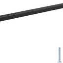 Cabinet Handles Drawer Pulls -J22BK256 Kitchen Cabinet Handles Black Drawer Pulls for Cabinets 5 Pack (12.6in Length(10 in Hole Centers))