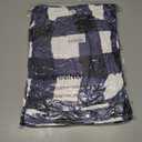 Plush Robes for Women, Hooded Bathrobe Long Fluffy, Womens Fuzzy Fleece Warm Soft Cozy Robe (Blue, XXXL)