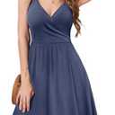 WEACZZY Women's 2025 Summer Dresses V Neck Spaghetti Strap Sundress Casual Beach Flowy Mini Dress with Pockets 2XL