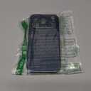 Case for iPhone,Crocodile Synthetic PU Leather Pattern,Camera Lens Protector,Solid Color Soft TPU Frame Wear-Resistant Military Grade Drop Protection Shockproof CoverBlue,iPhone 16 Pro