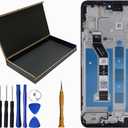 LCD Screen Display Touch Digitizer Assembly Frame Replacement for Moto rola Moto G Power 2024 LCD Screen XT2415 6.7"