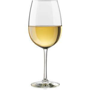 Libbey 7504 Vina Tall Wine Glasses Set, All Purpose Red and White Wine Glasses Set of 12, Professional Grade Glass Wine Glasses for Gatherings, Events