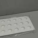 OCPO KITCHEN Stone Silicone Mold for Baking Mousse Cake, Candy, Pastry, Chocolate, Cupcake, Jelly, Cookie, Pudding, Cake Decoration Mold, 3D Stone Shape (15-Cavity)