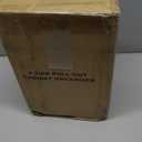 Delamu 2-Tier Under Sink Organizers and Storage, Multi-Purpose Stackable Bathroom Cabinet organizers, Pull Out Kitchen Pantry Organization and Storage with Dividers(2 Pack, Clear)