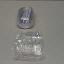 600 Pcs 3.1'' Mini Dessert Plates with Tasting Spoons 300 Mini Appetizer Plates Clear Plastic Dessert Containers for Appetizer Small Sample Tasting Cups 300 Disposable Spoons for Wedding