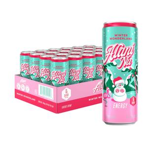 Alani Nu Winter Wonderland, Sugar Free, Low Calorie Energy Drinks, 200mg Caffeine, Biotin, B Vitamins, Zero Sugar, 10 Calories, 12 Fl Oz Cans, 24 Pack (EXP 10/05/27)