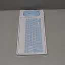 Bluetooth Keyboard and Mouse Combo for iPad - Rechargeable Wireless Keyboard & Mouse with 7-Color Backlit Compatible with iPad 9th/8th Gen, iPad Pro/Air/Mini, iPhone14/13/12 Pro,(10 inch Blue)