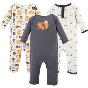 Hudson Baby Cotton Union Suit, 2 Pack Pants, Size: 9-12 Months