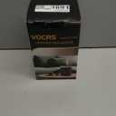 vocrs Small Portable Space Heater for Indoor Use VOCRS 1500W PTC Electric Heater with Thermostat, Remote Control, 12H Timer, Eco and Fan Mode, Rapid and Safe Heating for Bedroom, Office