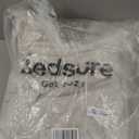 Bedsure Gentlesoft Sherpa Fleece Throw Blanket for Couch - Fluffy & Cozy Cable Jacquard Tufted Throw for Women Gift, Thick and Warm Christmas Blanket for Winter, Cream, 50x60 Inches