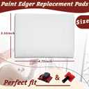 10 Pack of Paint Edger Replacement Pads - Pad Refills for Edger - Replacement Pad Refills for Paint Edger Tool