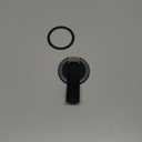 2026 Klearlook for MagSafe Phone Grip with Silicone Finger Strap, Removable Magnetic Phone Ring Holder with Adjustable Kickstand, Finger Phone Ring Grip for iPhone 17/16/15/14/13/12 Series, Black