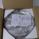 11.8" Modern LED Crystal Chandelier-Flush Mount Ceiling Light Fixture with K9 Crystals,Stainless Steel Small Chandelier for Bedroom Dining Room Hallway Entryway Foyer Closet,Energy Efficient 6500K (MC002-Cool)