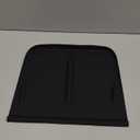 Car Center Console Wireless Charger Mat Heat Silicone Anti Slip Phone Pad Mat Replacement for (Black)