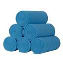 CZFZTXL Fleece Blanket Bulk Pack of 6 Cozy Fleece Throw Blankets 50x60 Warm Soft Lightweight Breathable Pet-Friendly for Decorative Bed Sofa Wedding Gifts Camping (Blue Grey)