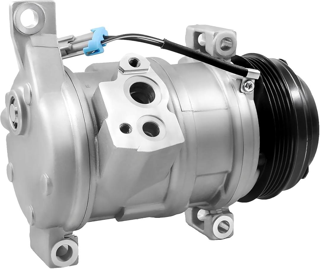 AC Compressor Compatible with Silverado 1500 Escalade Tahoe Sierra 1500 Yukon Pre-filled with Compressor Oil Replace 10364873 (CO002)