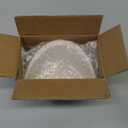 4-Pack Stick-On Half Shades for Recessed Ceiling Lights Glare Blocker & Light Diffuser Covers, Easy Installation, White