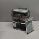 KEENSTAR Electric Citrus Juicer, Dual-Head Orange Juicer Squeezer, Portable Juicer with Cleaning Brush for Lemon, Grapefruit, High Juice Yield, Easy to Clean, One Touch Operation