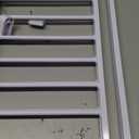 Babelio Baby Gate for Stairs, Kitchen & Doorways, 26-43" W 28" H No Bottom Bar| Easy Installation| One-Handed Operation| Auto-Close| Hardware Mount (Drill Needed) Safety Dog/Pet Gate Indoor (White)