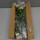 Grunyia 10 Bundles Artificial Flowers Outdoor UV Resistant Fake Flowers No Fade Faux Plants Garden Porch Window Box Decorating (Blue)