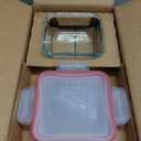 Pyrex Freshlock (5-Pack, 4 Cup) Glass Food Storage Containers Set, Airtight & Leakproof Plastic Locking Lids BPA-Free, Meal Prep Containers Set, Freezer Dishwasher Microwave Safe