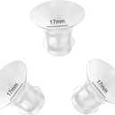 17mm Flange Inserts Compatible with Momcozy S12 Pro/S9 Pro /M5/M9/Medela/TSRETE Wearable Breast Pump,Suitable Spectra S1/S2, Reduce 24mm Shield/Flange Nipple Tunnel Down to 17mm