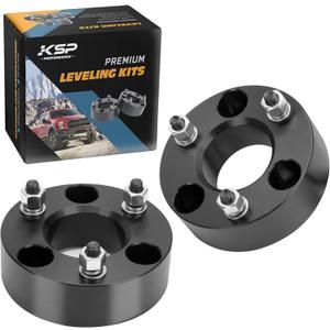 KSP 2.5" Leveling Kit for Ram 1500 - 2.5 Inch Front Lift, Aluminum CNC Strut Spacers