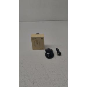 TECKNET Wireless Mouse (BT5.0/3.0 & 2.4G) Rechargeable 4800 DPI Silent USB A & Bluetooth Mouse 6 Buttons, Wide Compatibility - Grey