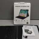 OYEEICE Keyboard Case for iPad 9th Generation- Detachable Wireless Backlit Keyboard, Upgraded Magnetic Cover with Pencil Holder for iPad 9th/8th/7th Gen 10.2 inch, iPad Pro 10.5" & iPad Air 3rd- Black