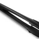 Professional Stainless Steel Kitchen Tongs, Food-Grade Silicone Anti-Slip Design with Comfortable Grip, Multi-Purpose for Salad Serving, BBQ and Cooking- 12'' Black